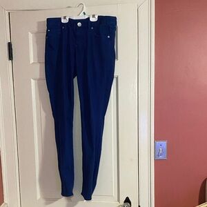 Express Women's Skinny Jeans - Deep Navy Blue